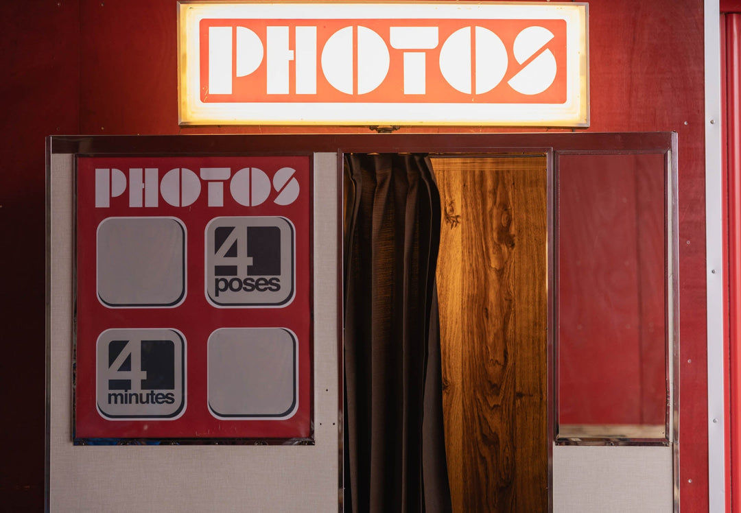 retour photomaton vintage
